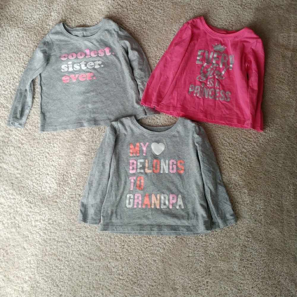 Long sleeve shirts
