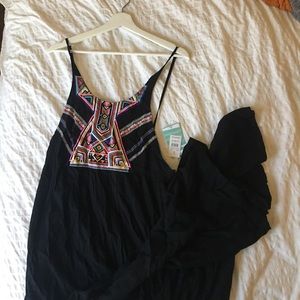 Rip Curl NWT Black Maxi Dress Size M