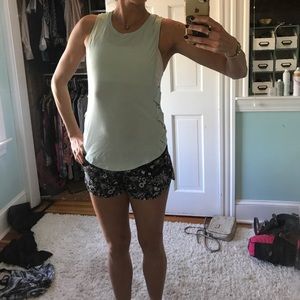 Light teal Lululemon muscle tank size 6