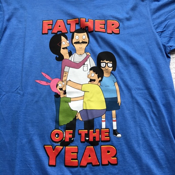 Bob's Burgers Father of the Year Tee Men's New - Picture 3 of 5