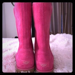 UGG Pink Boots.
