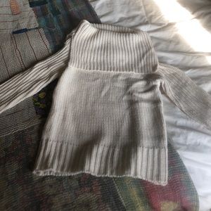 ASOS off the shoulder chunky knit sweater