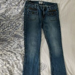 Aeropostale Hailey skinny flare 3/4 short/court
