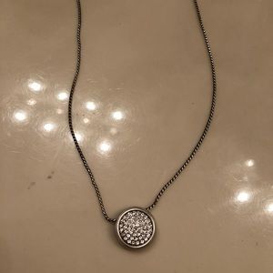 Brighten silver necklace