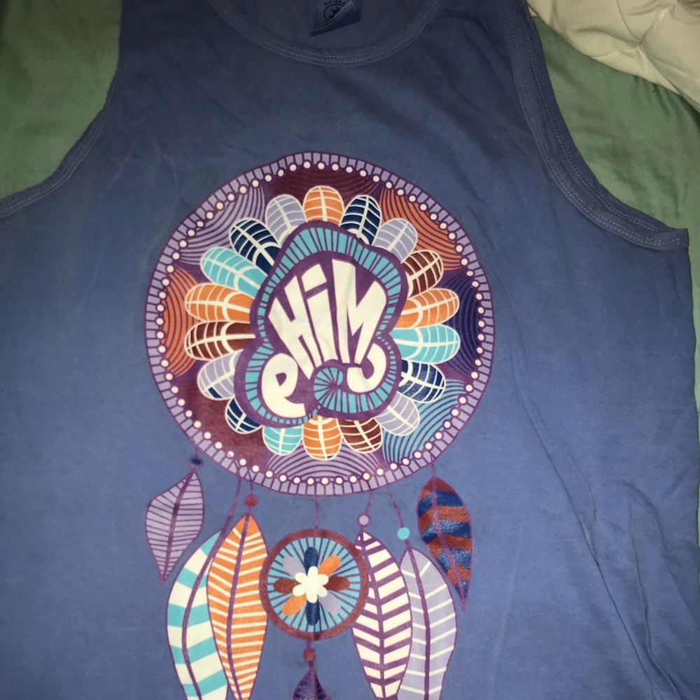 phi Mu tank top- dream catcher design.