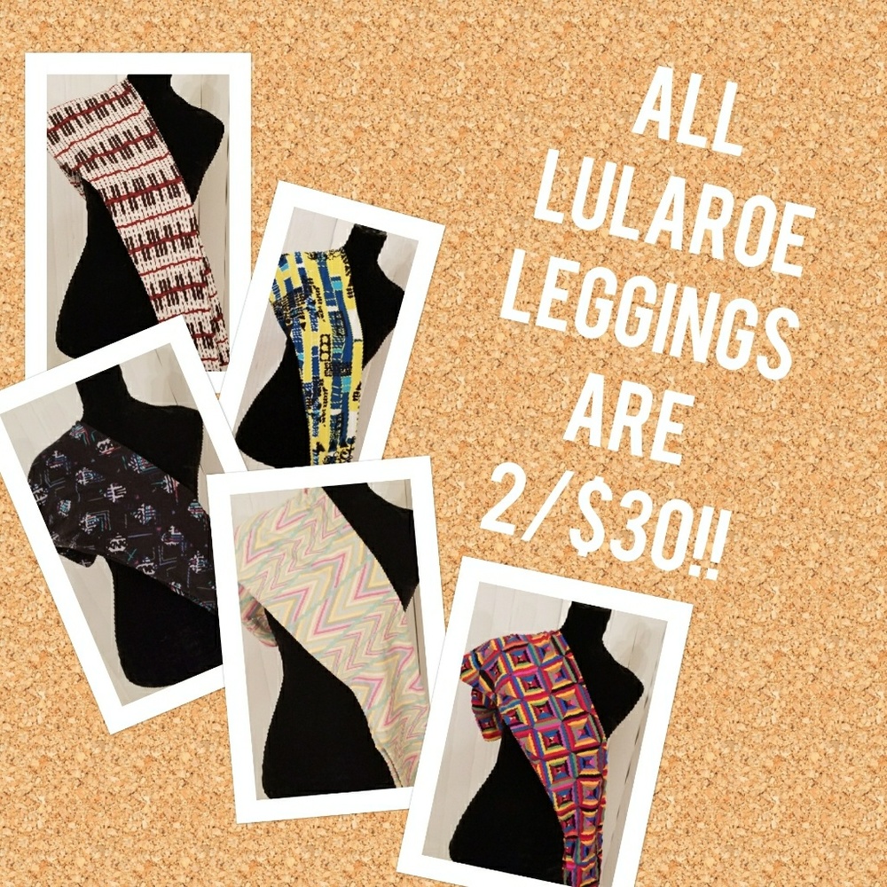 🦄2/$30 LuLaRoe TC Leggings 🦄