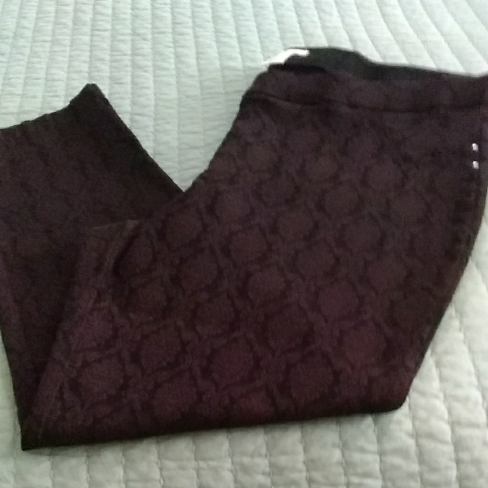 Beautiful purple/black pants