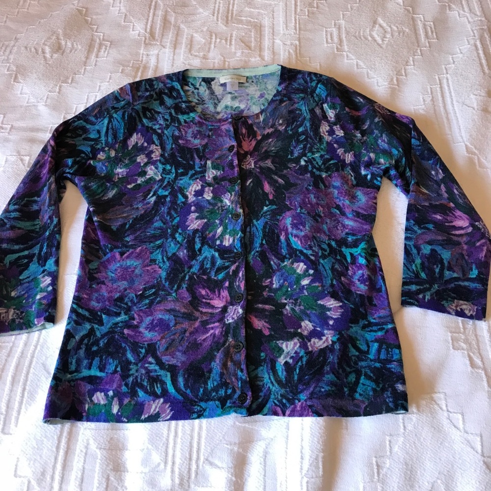 Garnet Hill Cardigan Top