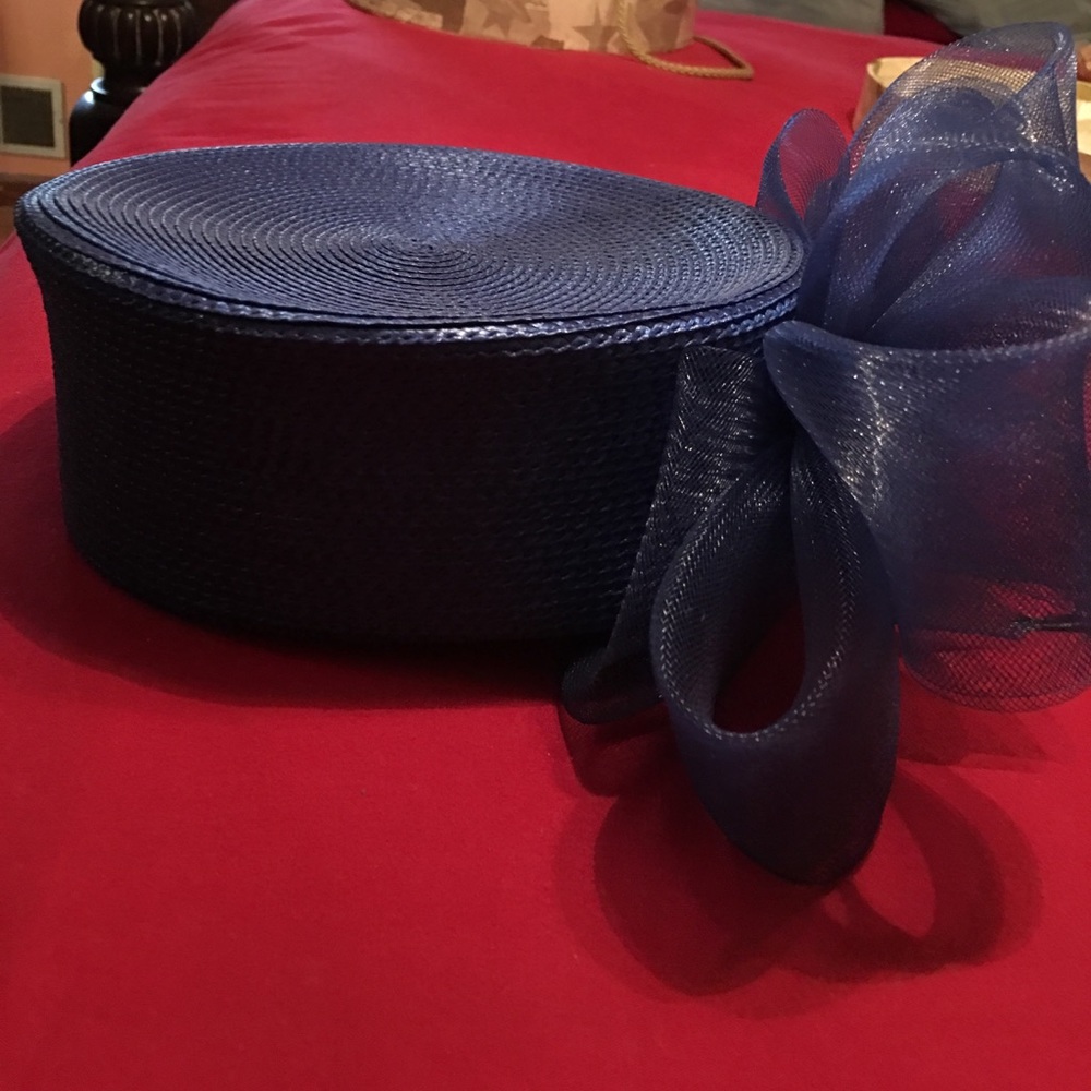 Beautiful Royal Blue vintage hat