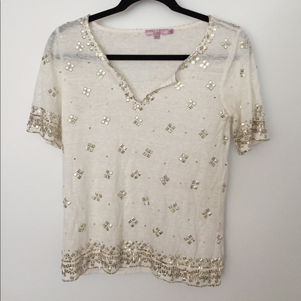 Never worn Calypso top!