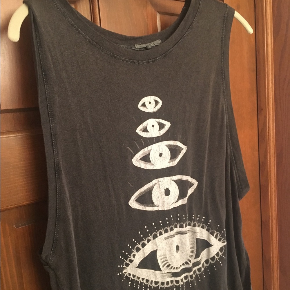 GAGA, Evil Eye, Chakra Relaxed, Rock IT Muscle Tee