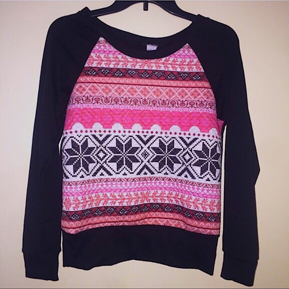 Christmas Print Sweater