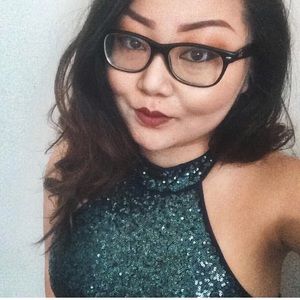 SEQUINED MERMAID CROP TOP