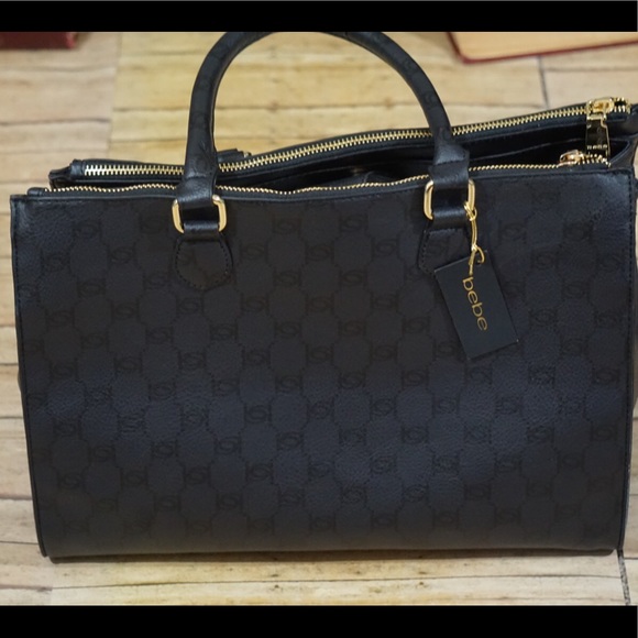 ❤️Bebe Alexis black tote❤️ - Picture 4 of 5