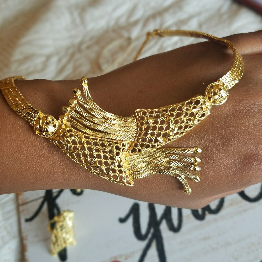 Stars & Feathers Necklace Set