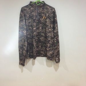 Under armour quarter zip digital camo sweater MD