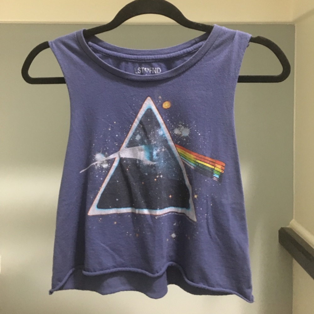 PINK FLOYD CROP TOP/ MUSCLE TEE/ BAND TEE