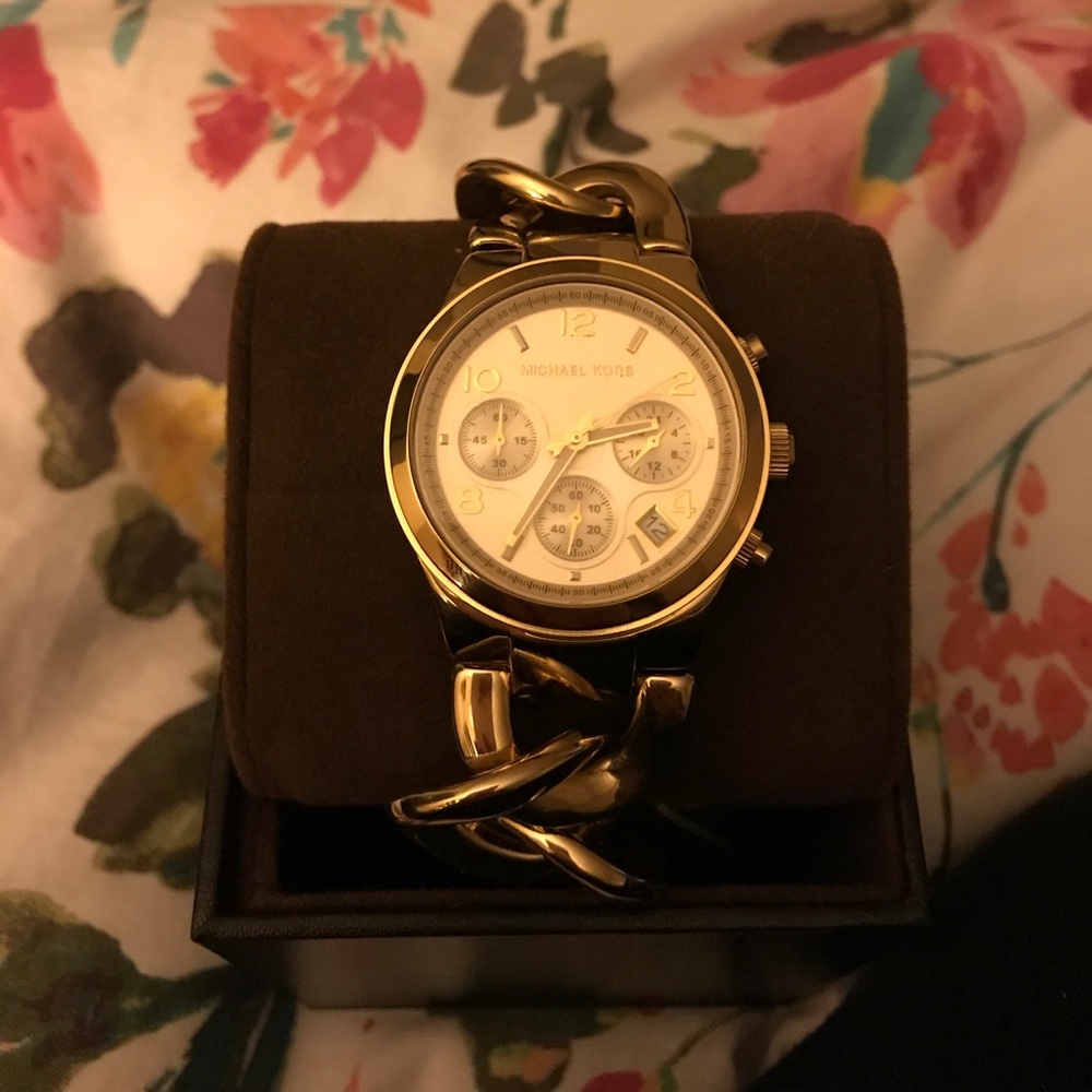 Michael Kors Gold Chain Watch