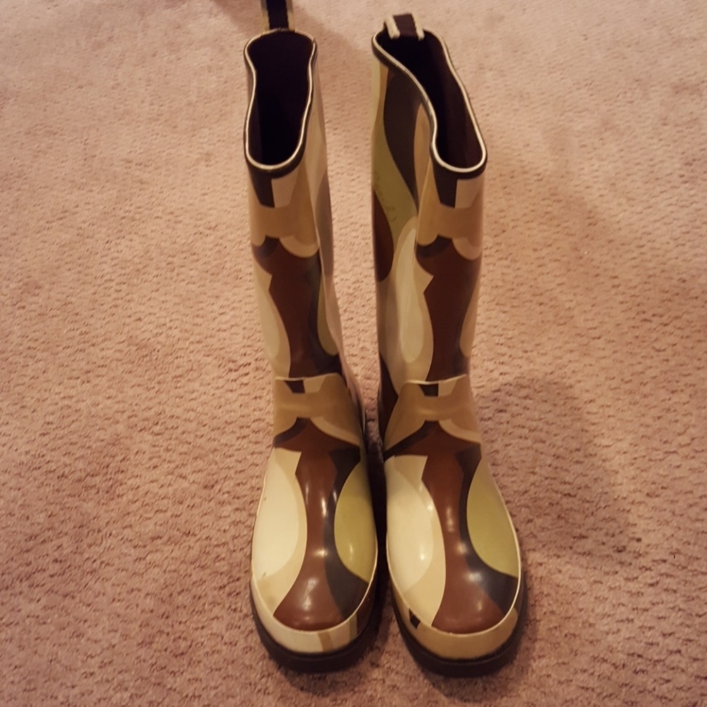 COACH rain boots