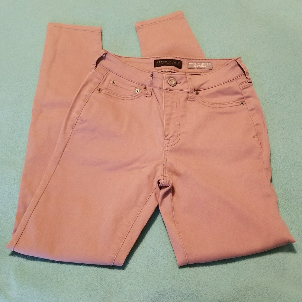 Sweet Rose Colored Aeropostale Skinny Jeans!