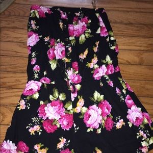 XS floral romper