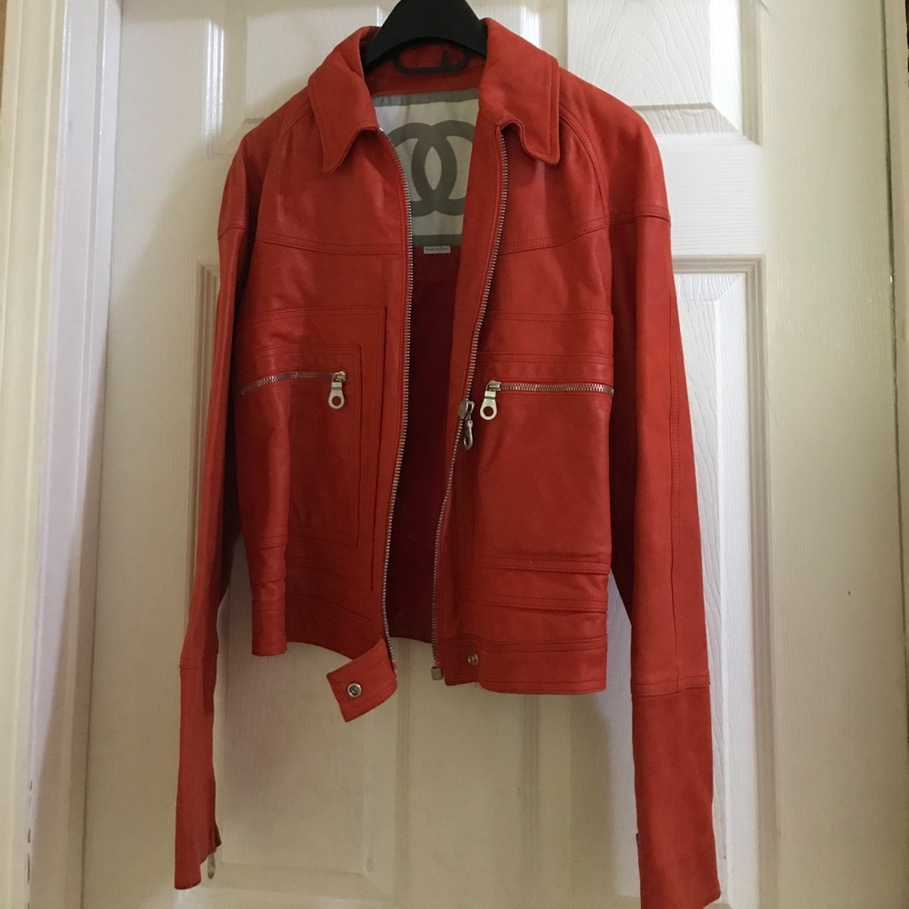 Chanel leather jacket