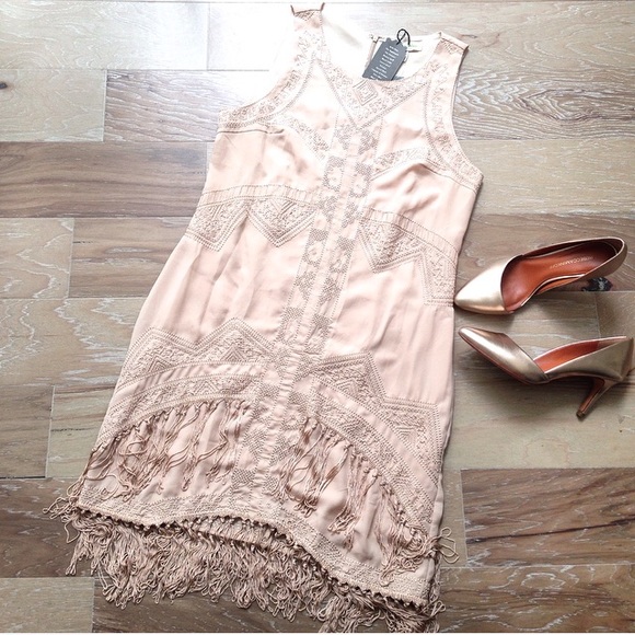 Urban Outfitters Dresses & Skirts - Staring at Stars fringe dress