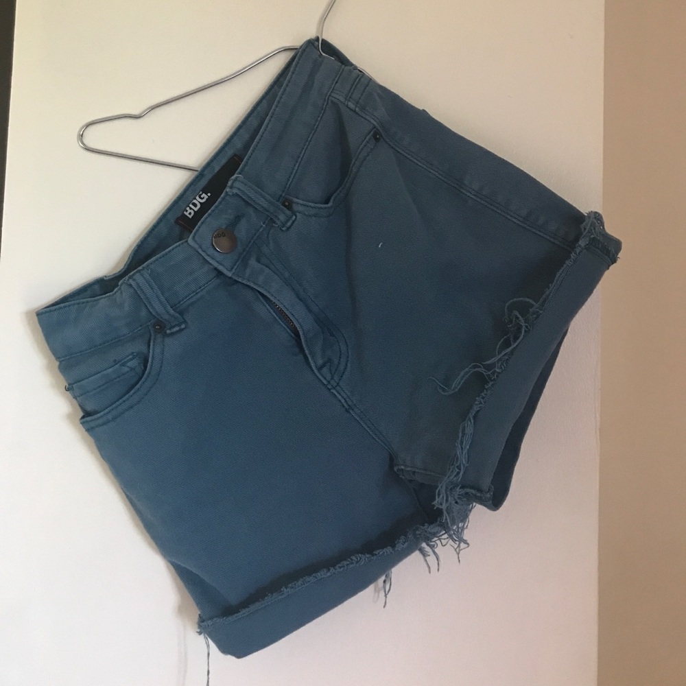 BDG high waisted cuff shorts size 24