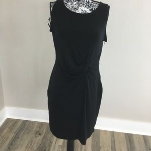 Black sleeveless Calvin Klein dress