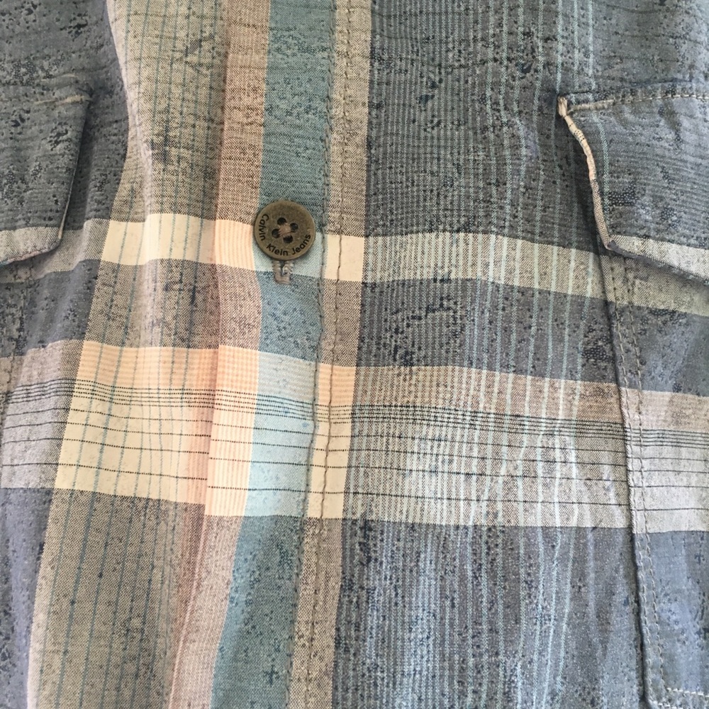 Calvin Klein men's short sleeve shirts XL - Picture 5 of 7