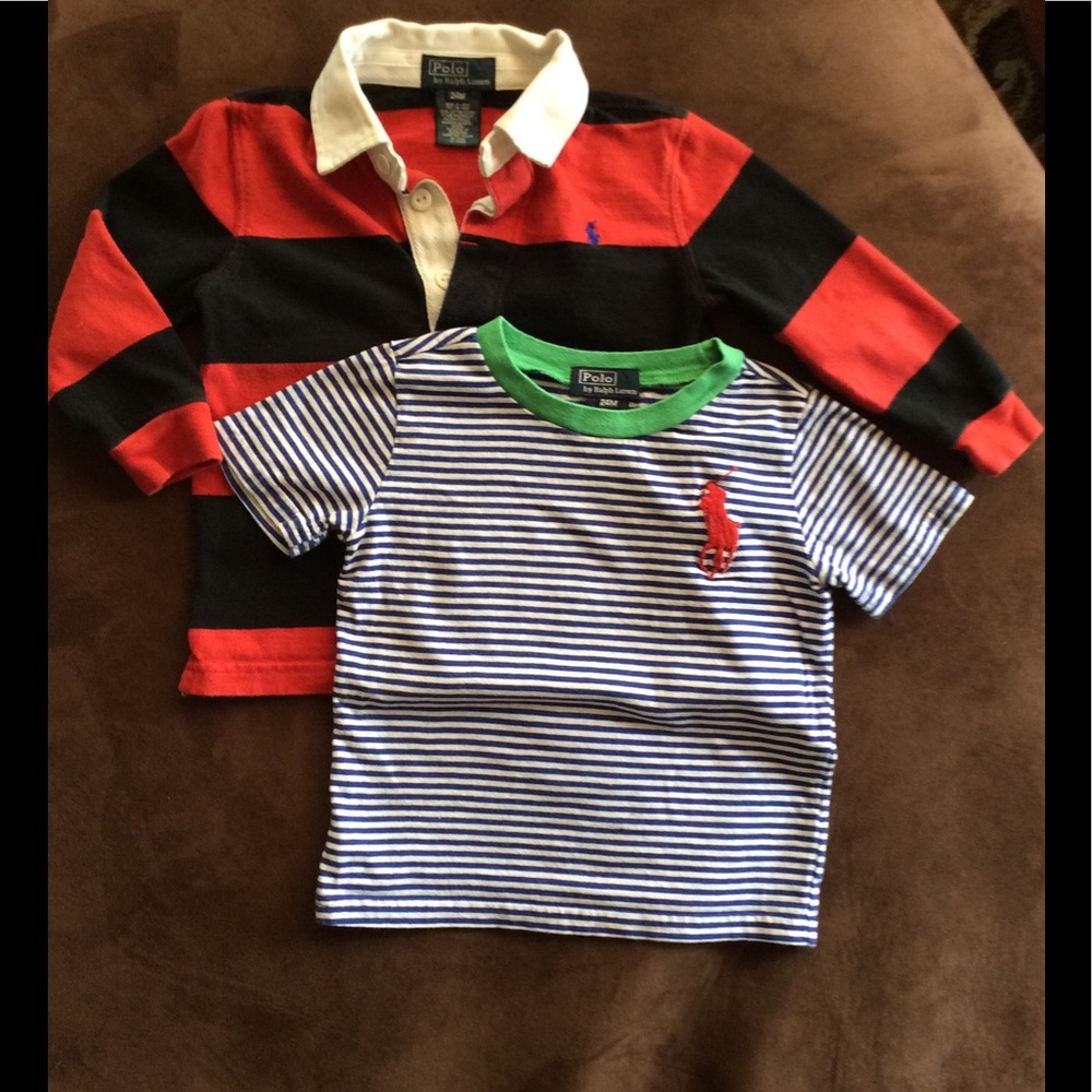 Bundle of 2 Ralph Lauren Polo and Tee
