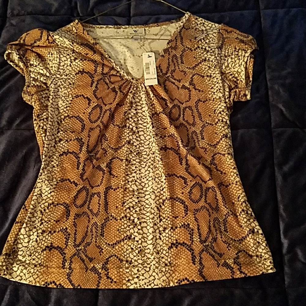 Snakeskin print Blouse