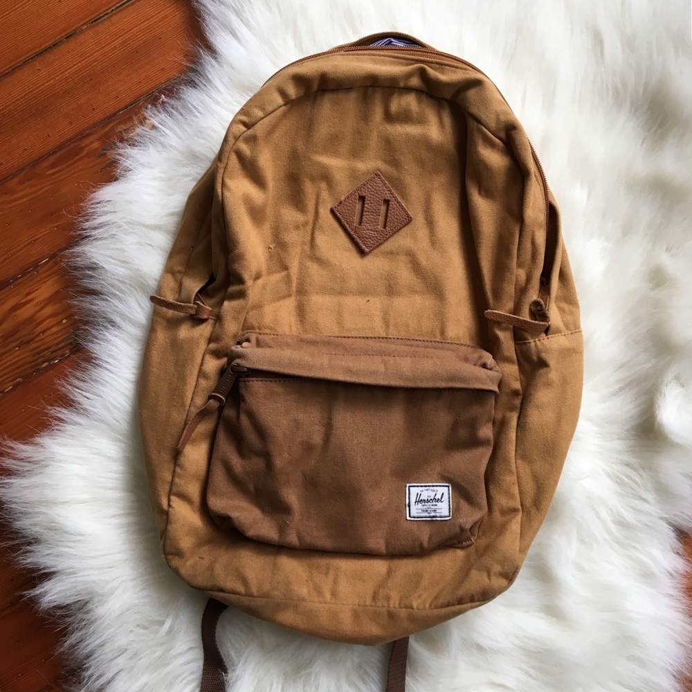Herschel Supply Co Heritage Backpack in Caramel