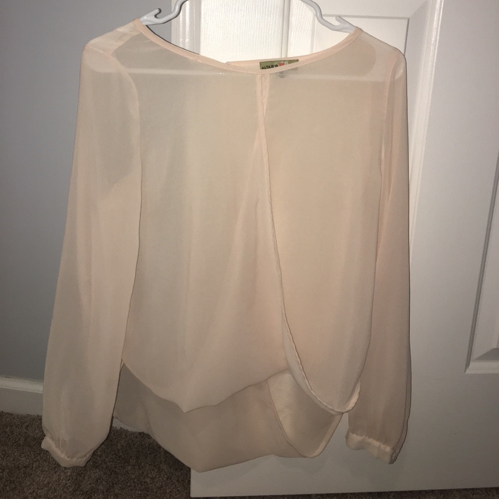Sheer top from altar’d state