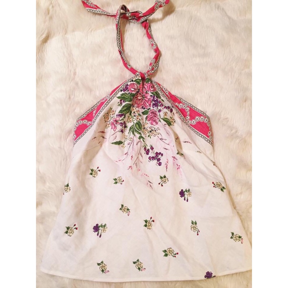 1960’s inspired halter top