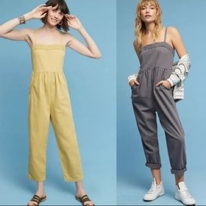 Anthropologie Carbon Jumpsuit Small NWT