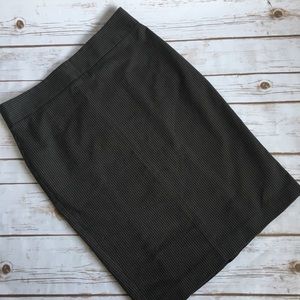-new- Gap • Pinstripe Pencil Skirt