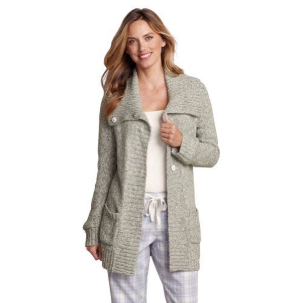 Funnel Neck Sleep Cardigan