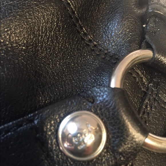 Coach Black Leather Tall Boots - Picture 6 of 7