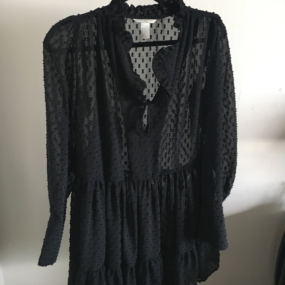 Sheer Detailed Dress - Picture 5 of 7