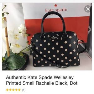 Authentic Kate Spade Polka Dot Handbag