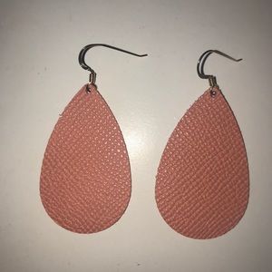 Nickel & Suede earrings