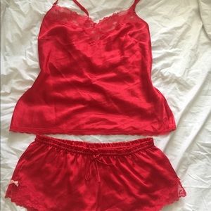 Victoria's Secret.  Lingerie sleepwear set