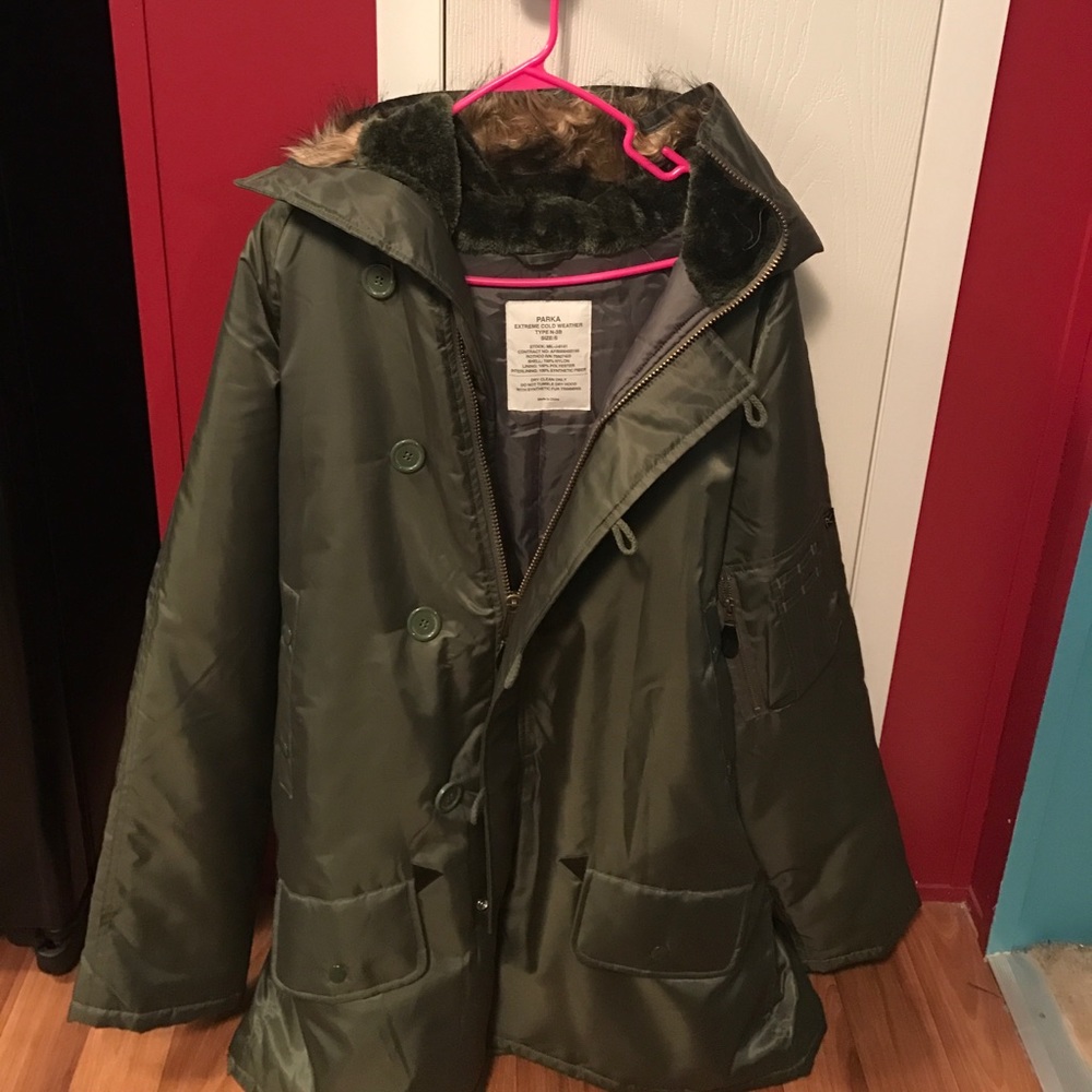 Heavy parka