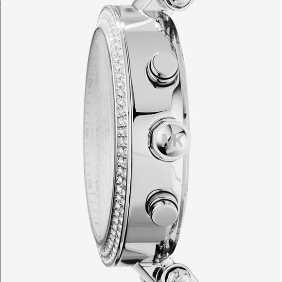 Michael Kors Silver-tone Parker Watch