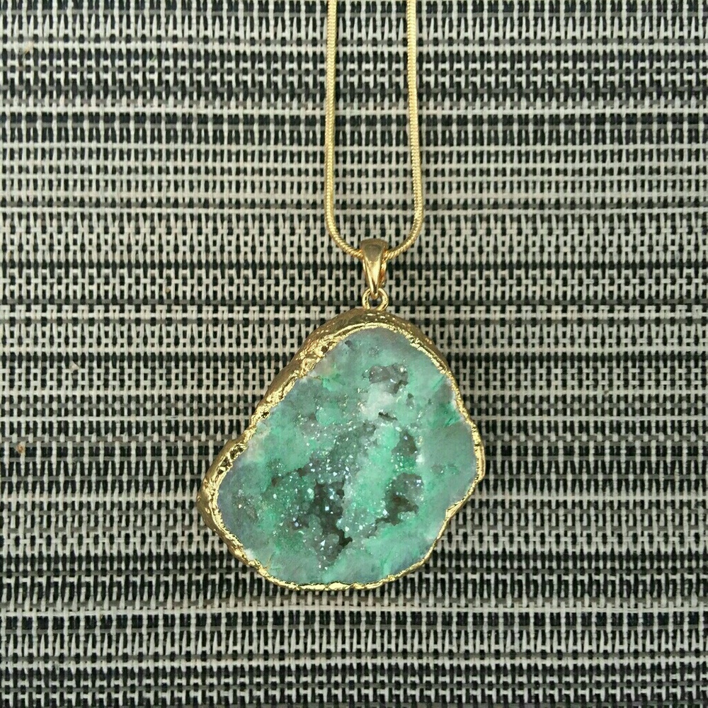 Firma Signature Genuine Stone Necklace