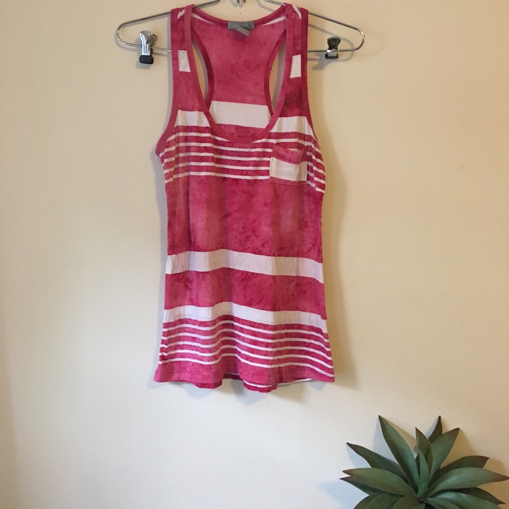 Striped Racerback Tank - Picture 2 of 6