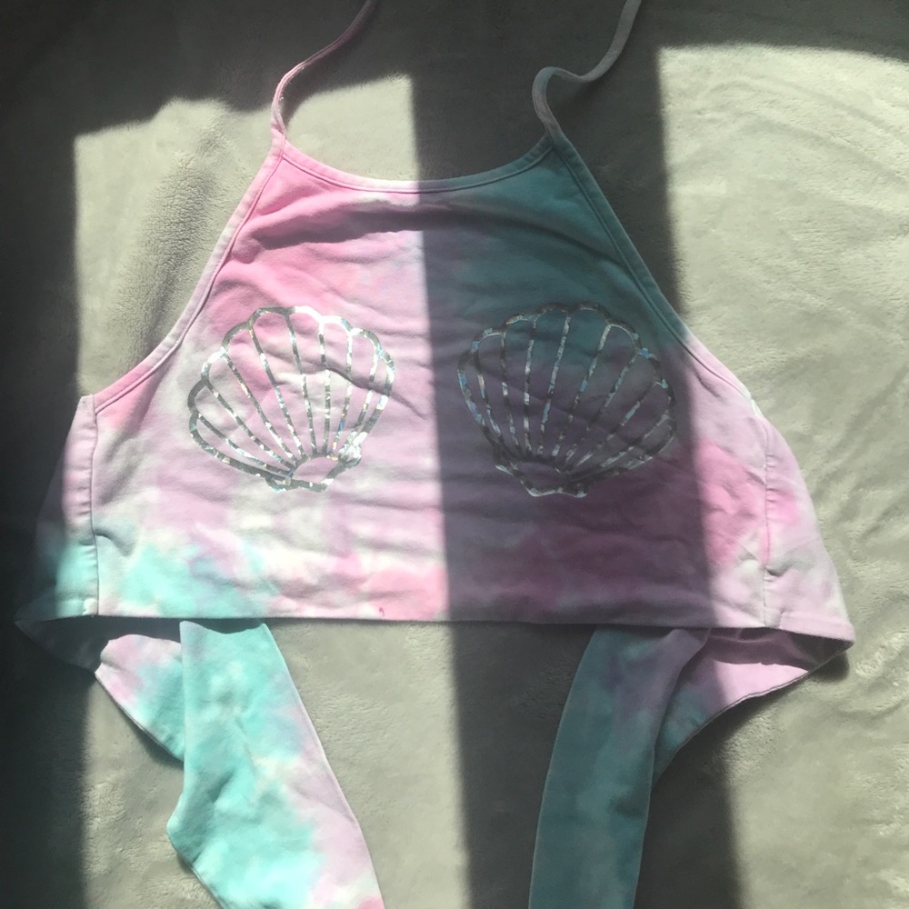 Mermaid Top Halter Top