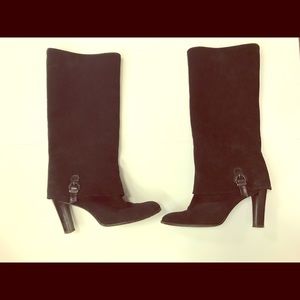 Delman suede boots size 7 $400