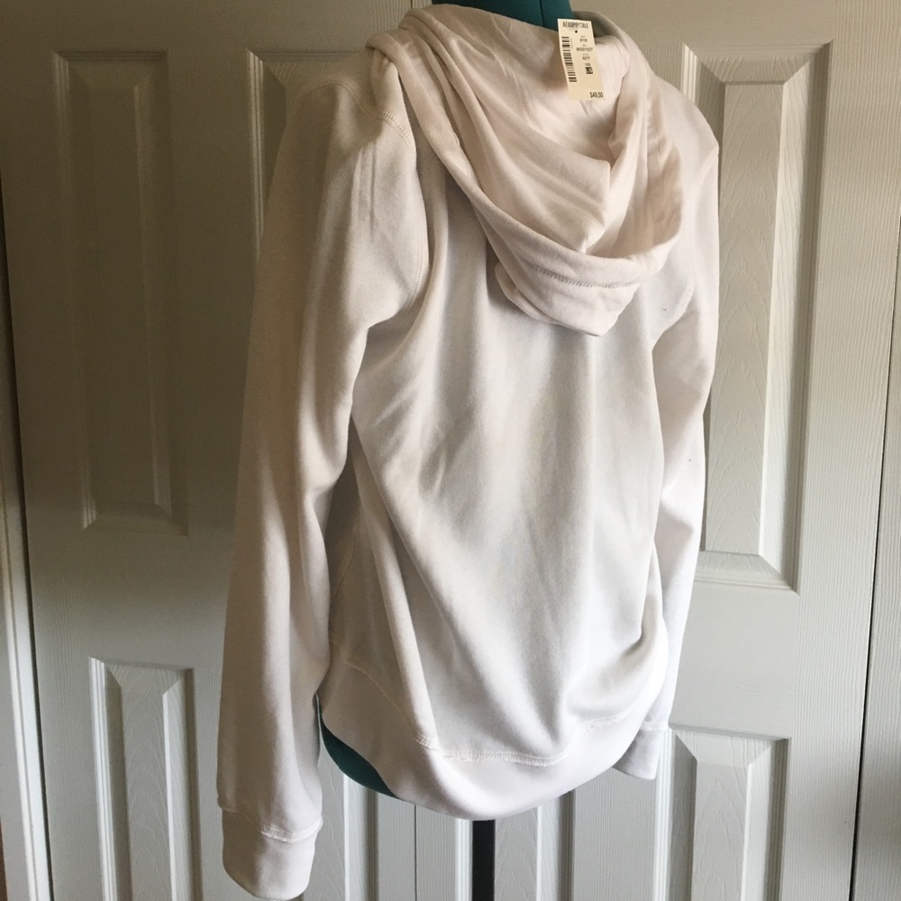 Aero Light Weight Hooded Zip Sweater Sequins - Picture 3 of 4